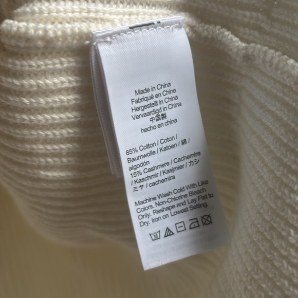 J Crew cardigan sweater cream medium m - Picture 3 of 4